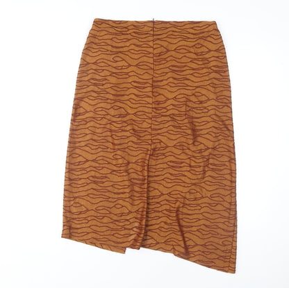 Womens UK Size L Zara Straight & Pencil Knit Skirt
