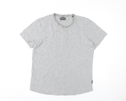 Mens UK Size L JACK & JONES Grey  T-Shirt