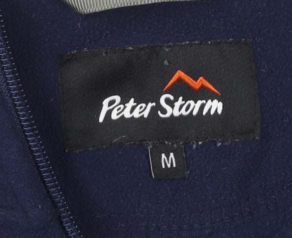 Mens UK Size M Peter Storm Blue Pullover Sweatshirt