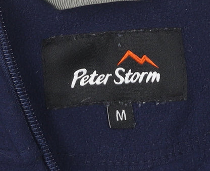 Mens UK Size M Peter Storm Blue Pullover Sweatshirt