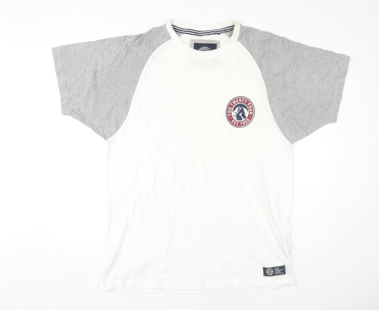 TOG TWENTY FOUR Men's XL White Grey T-Shirt