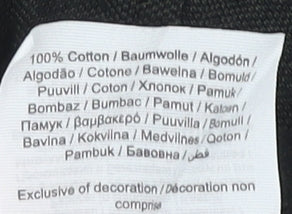 Jack & Jones Men's Black Polo Shirt, Size L, Casual Style