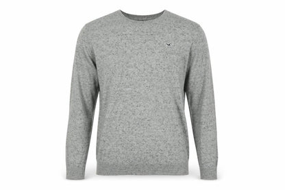 Mens UK Size M Hollister Grey Pullover Jumper