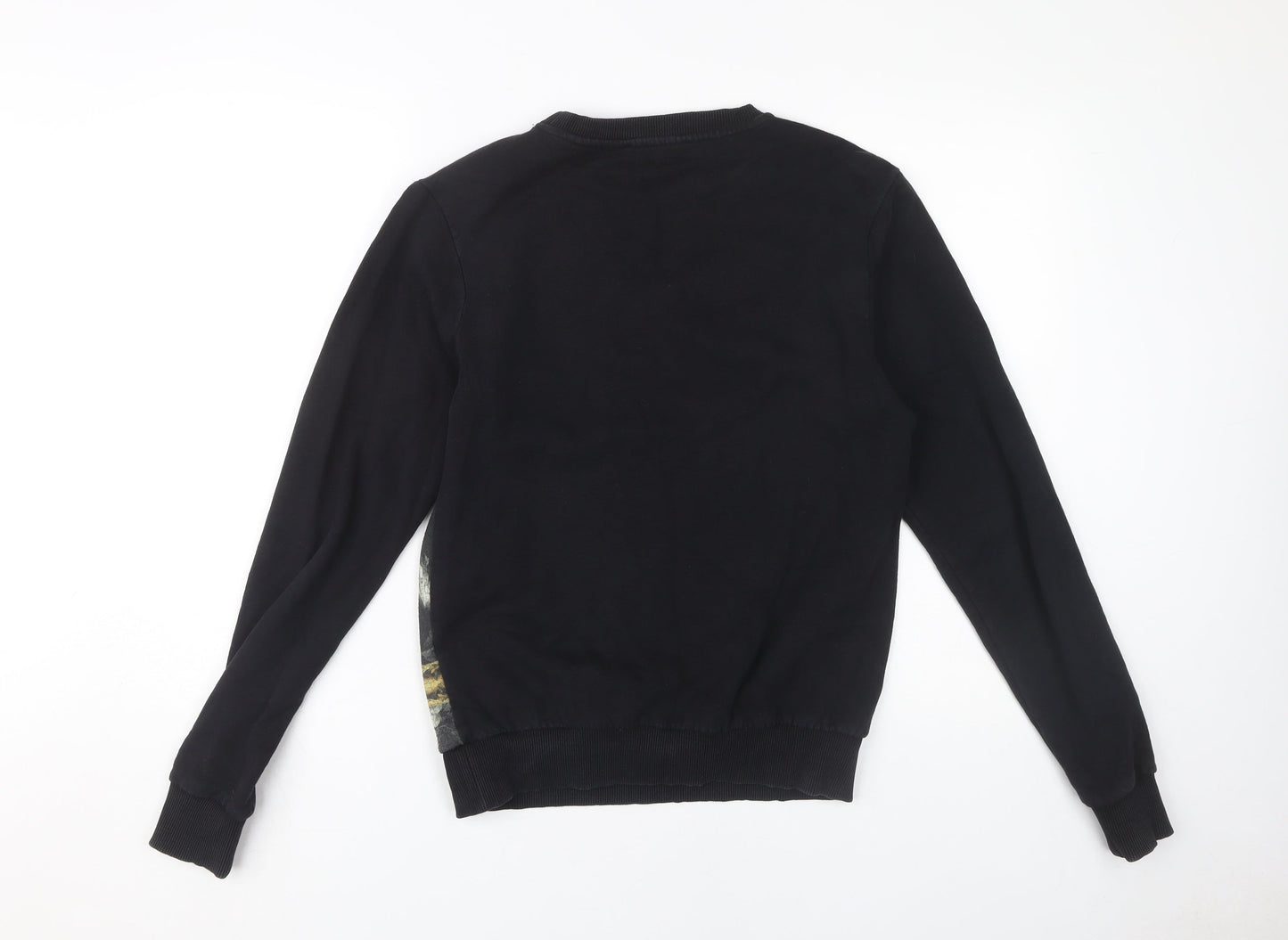 Twisted Soul Men's Black Graphic Print Pullover