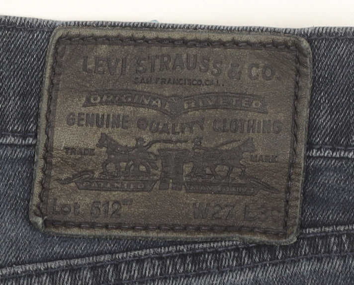 Levi's Men's Blue Skinny Jeans - Size 27