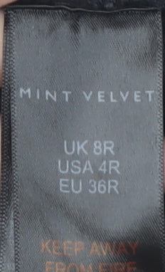 Mint Velvet Women's Black Jeans Size 8 Cotton Blend