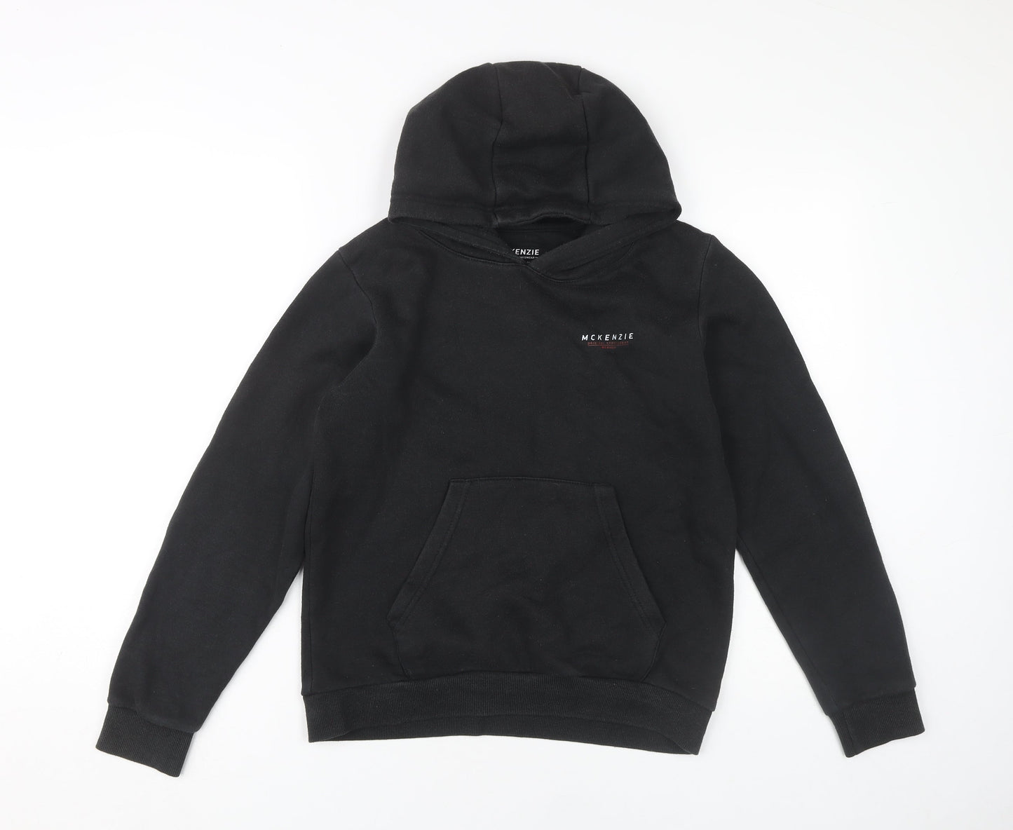 McKenzie Boys Black Pullover Hoodie 12-13 Years