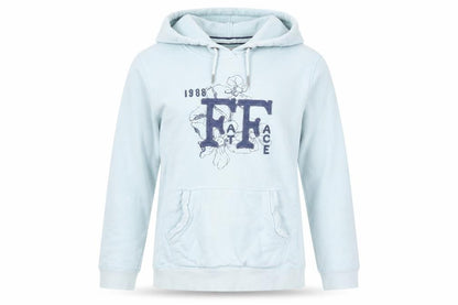 FatFace Women's Blue Pullover Hoodie, Size 12, Casual Wear