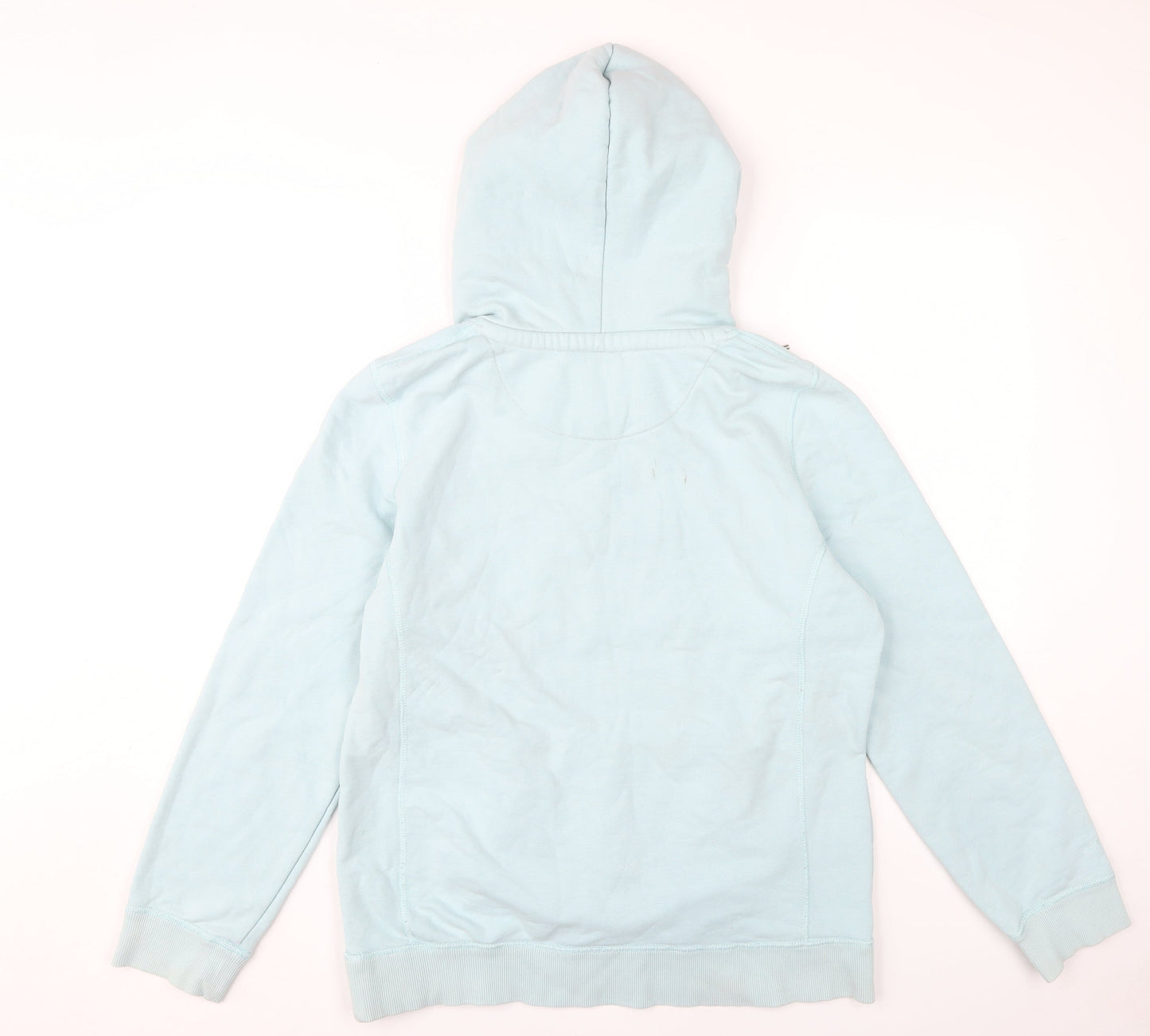 Womens UK Size 12 Fat Face Blue Pullover Hoodie