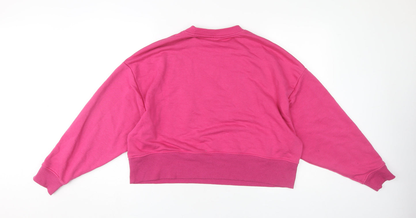 Barbie Pink Women's Logo Sweatshirt, Size S