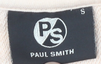 Mens UK Size S Paul Smith Beige Pullover Sweatshirt