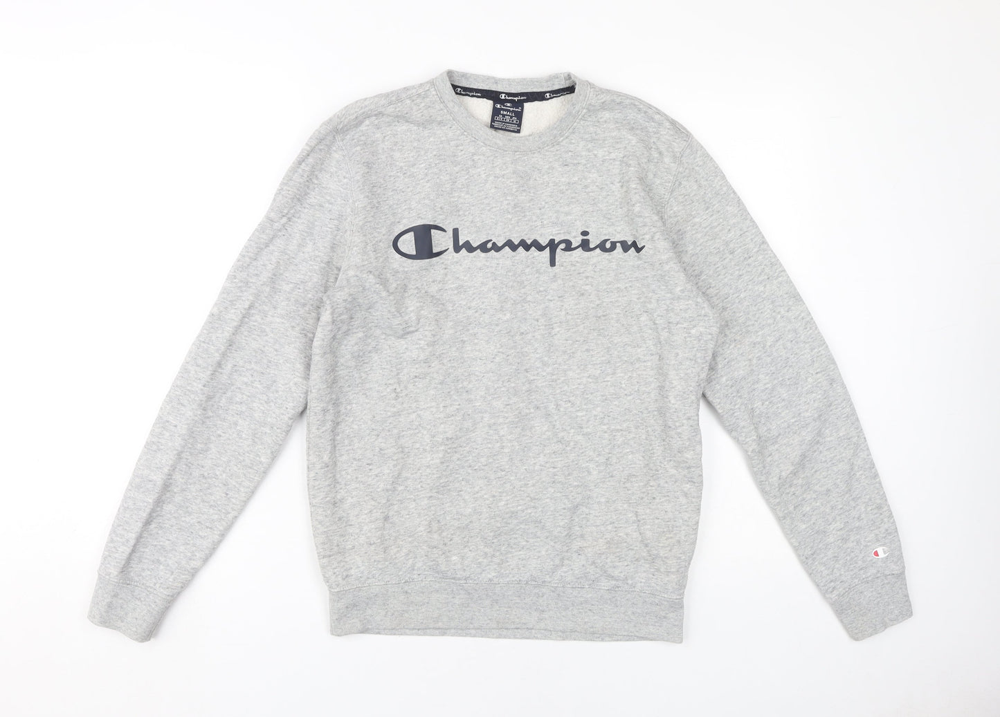 Mens UK Size S Champion Grey Pullover Sweatshirt