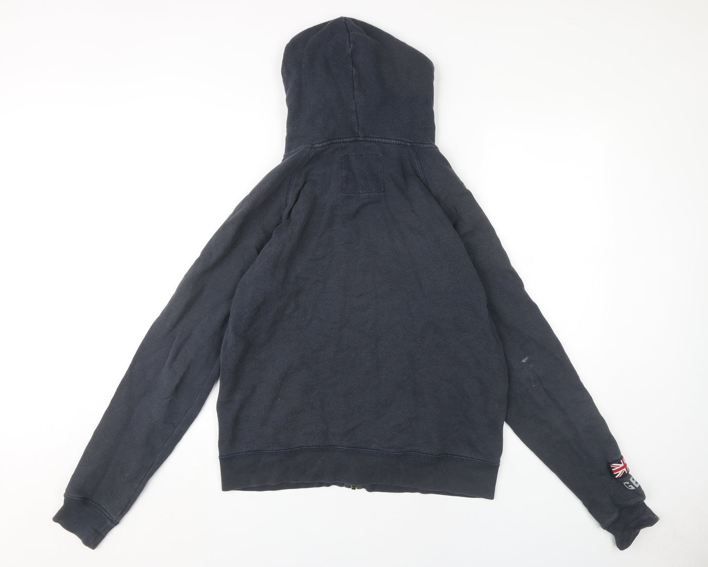 Womens UK Size 14 Jack Wills Blue Full Zip Hoodie