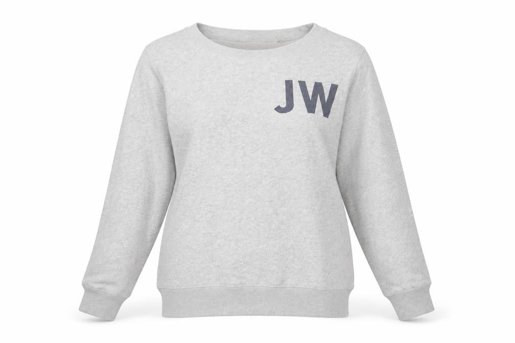 Womens UK Size 10 Jack Wills Grey Pullover Sweatshirt