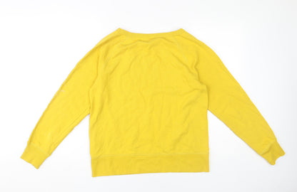 GAP Women's Yellow Pullover Sweatshirt M