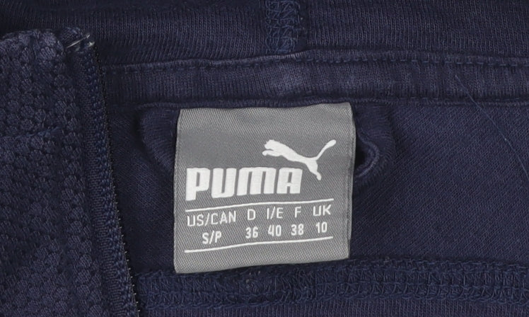 Puma Blue Unisex Full Zip Hoodie Size 10