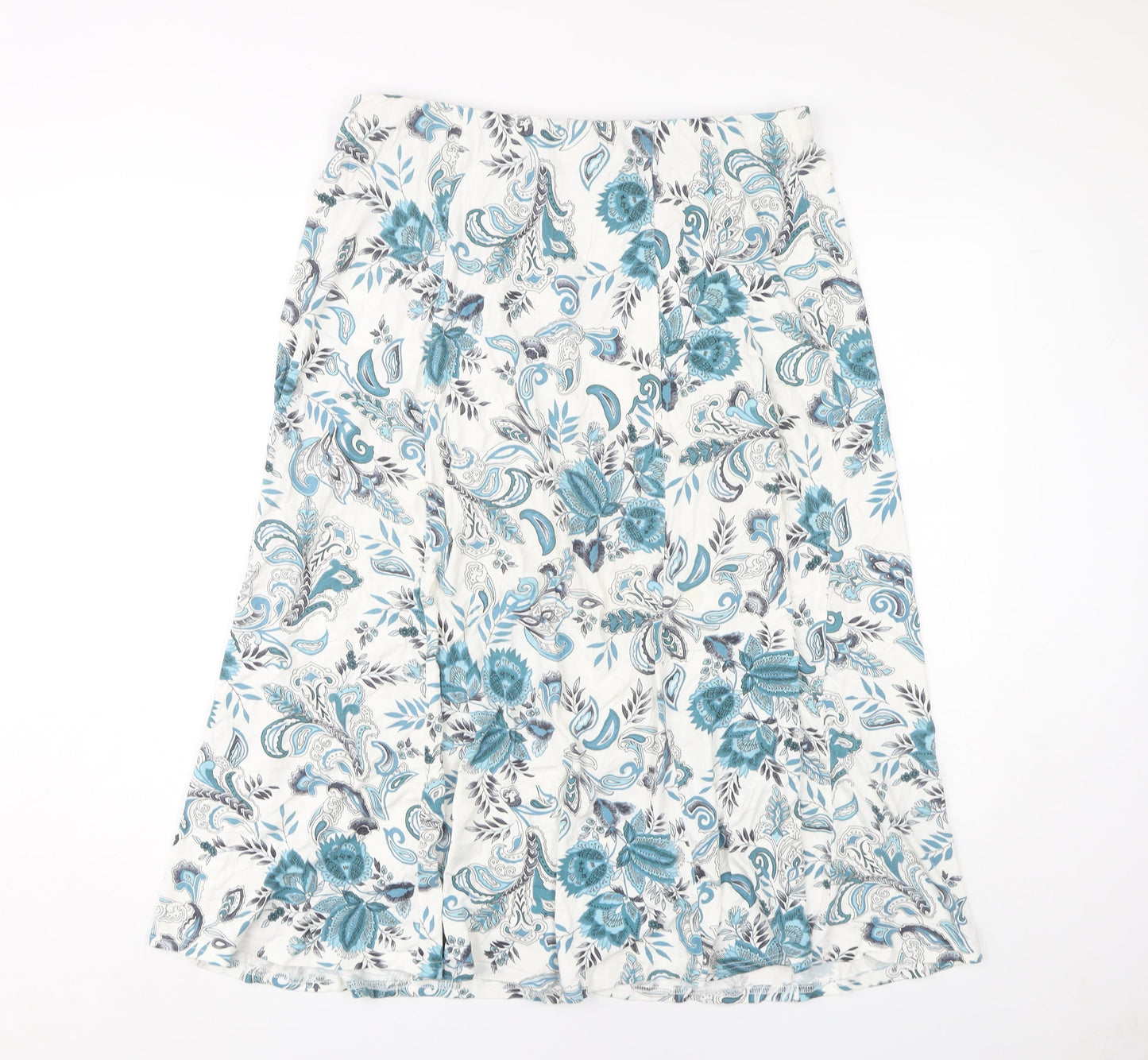 Eastex Women's Floral Midi Skirt, Size 16, Multicoloured