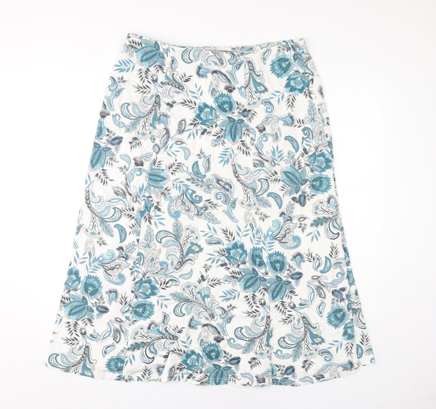 Eastex Women's Floral Midi Skirt, Size 16, Multicoloured