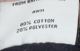 Superdry Women's Purple Hoodie, Size S, Cotton Blend, Logo