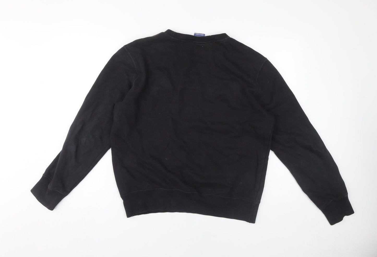 Mens UK Size M Champion Black Pullover Sweatshirt
