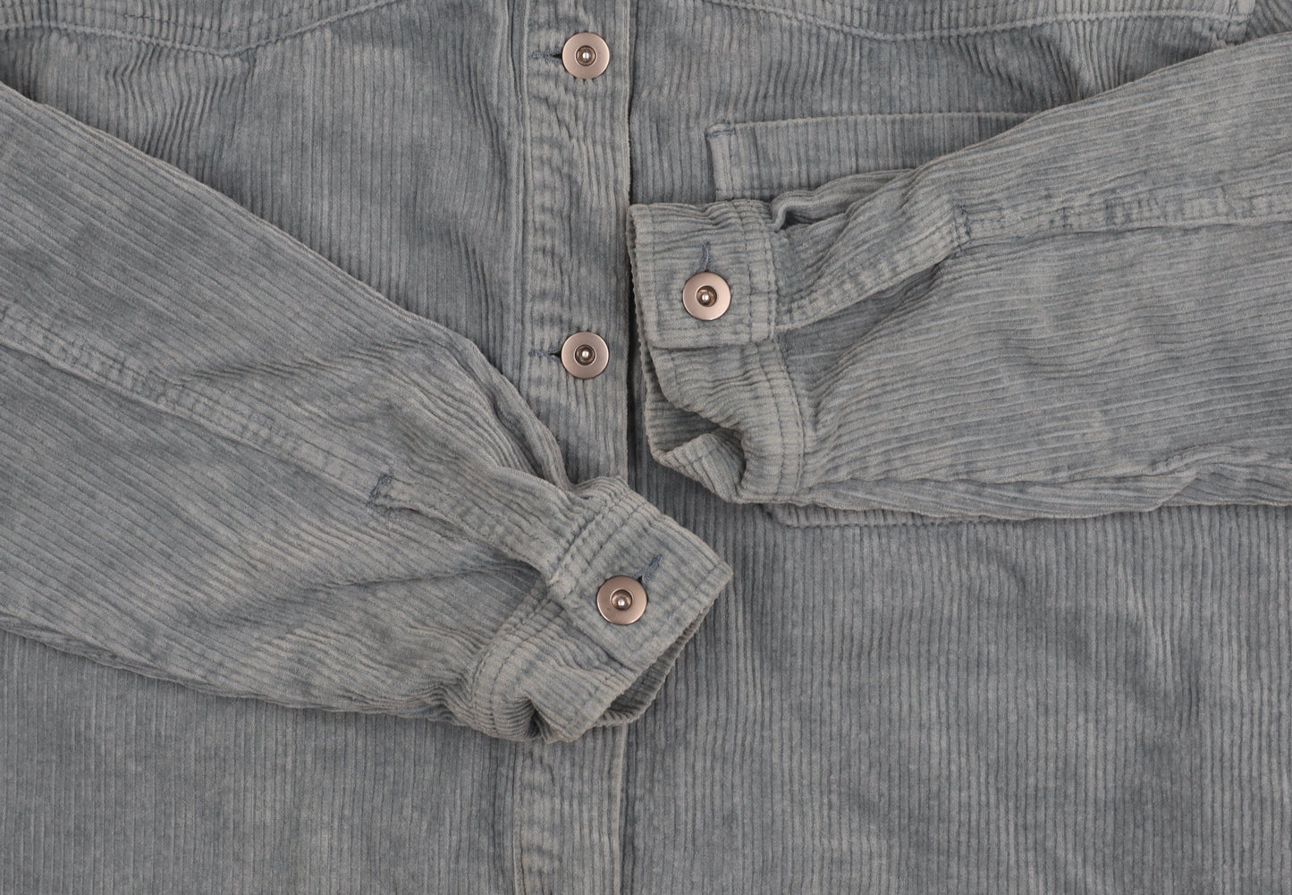 Zara Women's Blue Corduroy Jacket Button Medium
