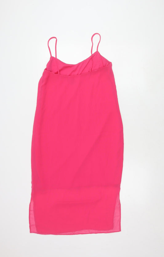 ASOS Women's Pink Slip Dress Size 10