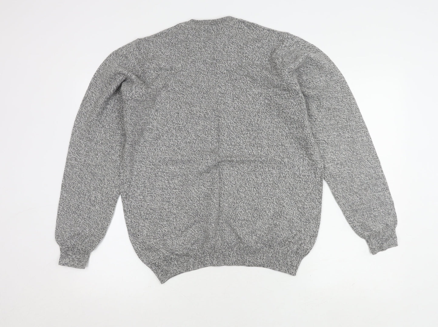 Marks and Spencer Men's Grey Medium Pullover Jumper