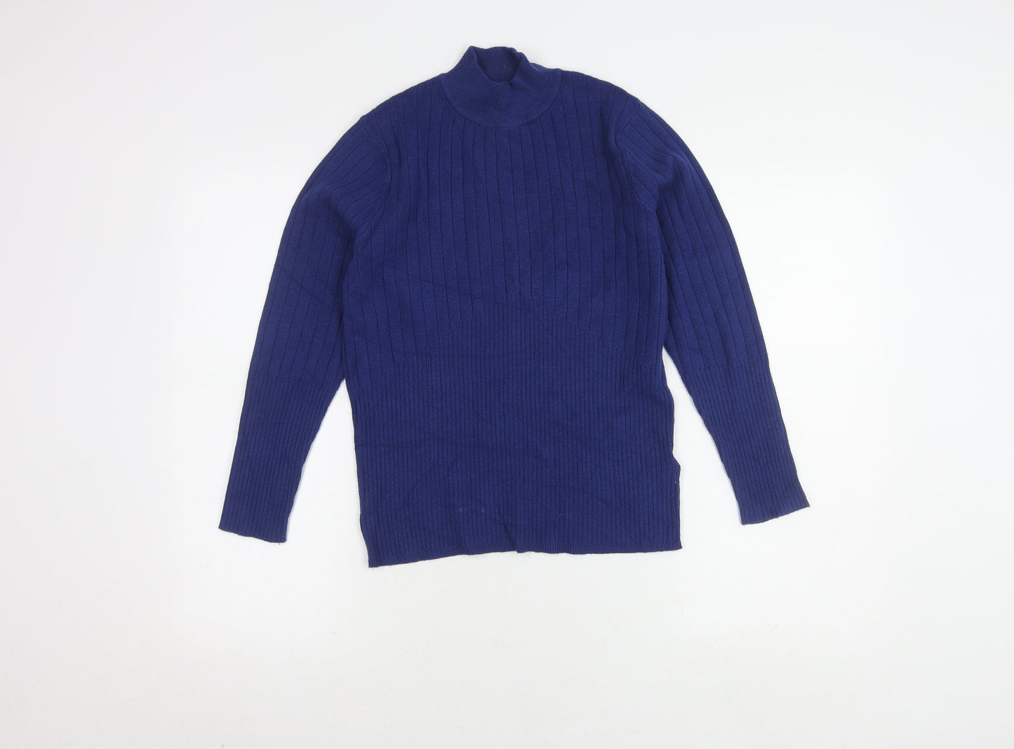 Womens UK Size 12 Marks and Spencer Blue Pullover Jumper