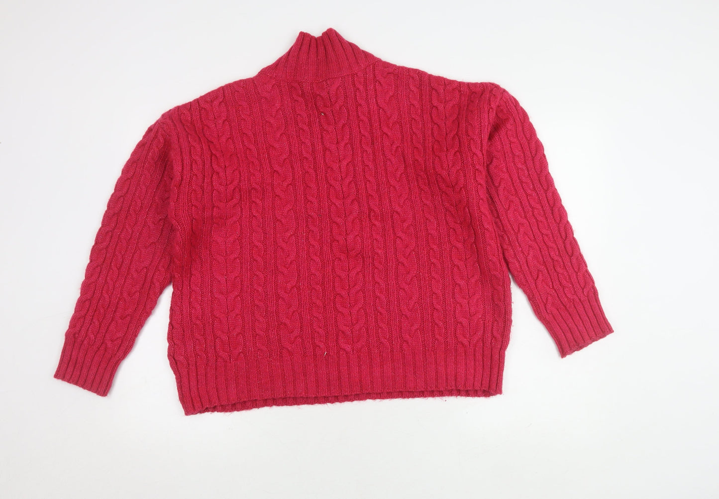 Womens UK Size M NEXT Red Pullover Jumper