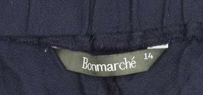 Womens UK Size 14 Bonmarché   Blue Trousers