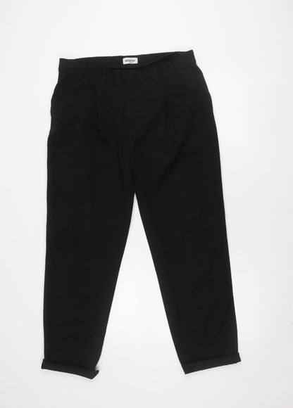 Mens UK Size 52 Weekday   Black Trousers