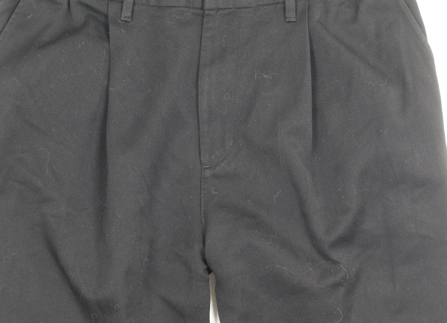 Mens UK Size 52 Weekday   Black Trousers