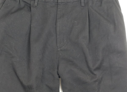 Mens UK Size 52 Weekday   Black Trousers