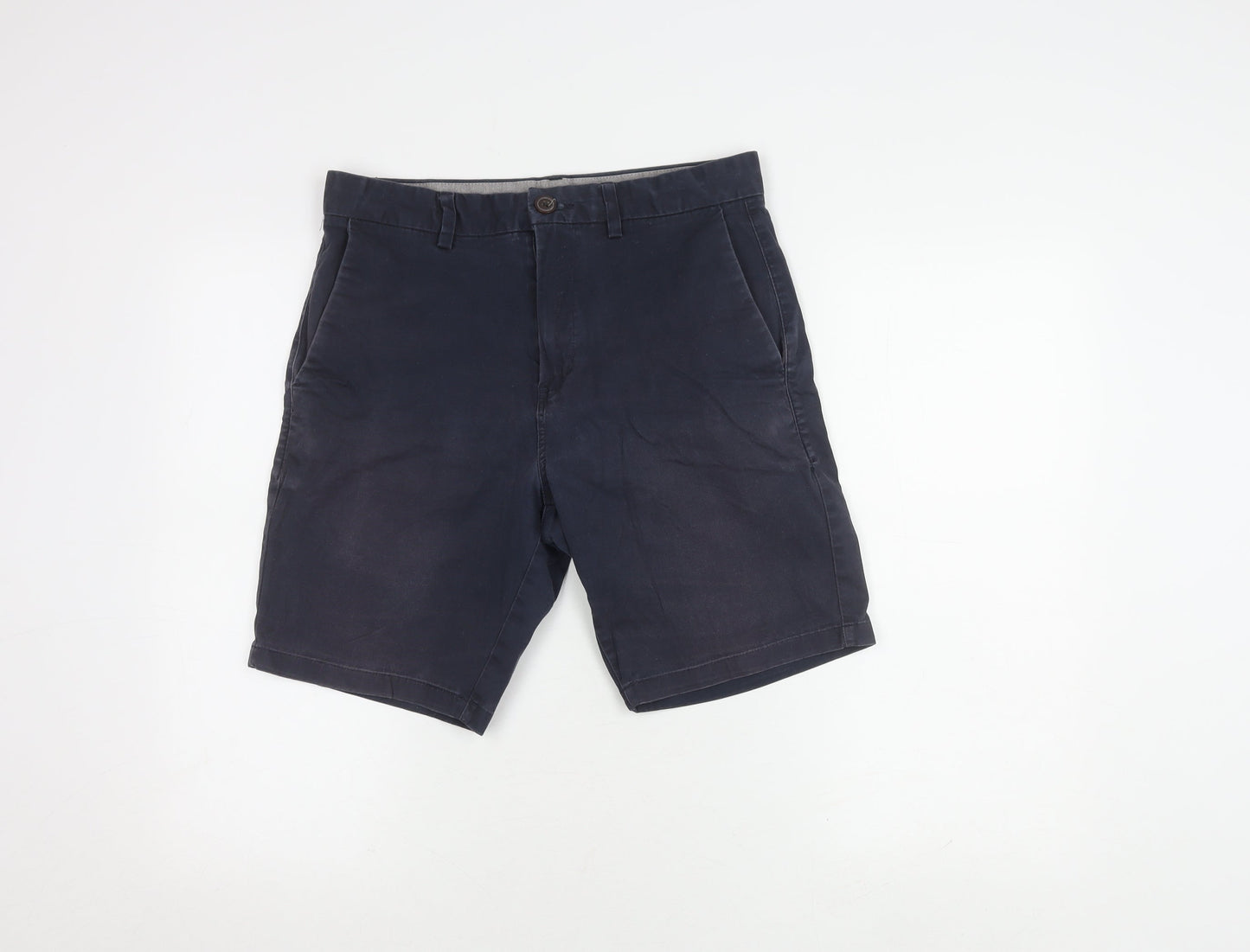 Next Men's Blue Shorts - Size M, Casual Chic