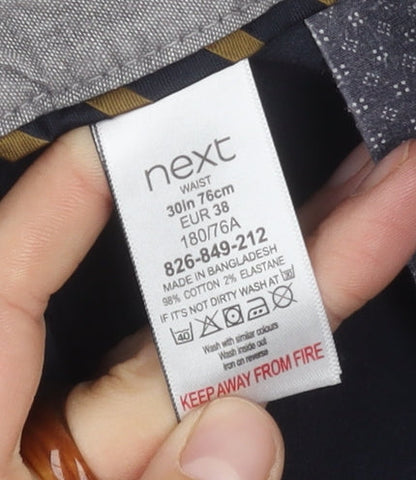 Next Men's Blue Shorts - Size M, Casual Chic