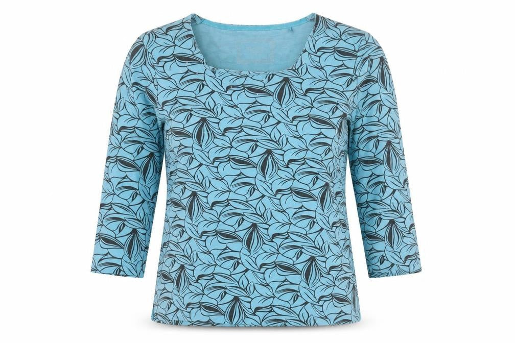 Womens UK Size 10 TIGI Blue Basic T-Shirt