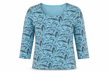 Womens UK Size 10 TIGI Blue Basic T-Shirt