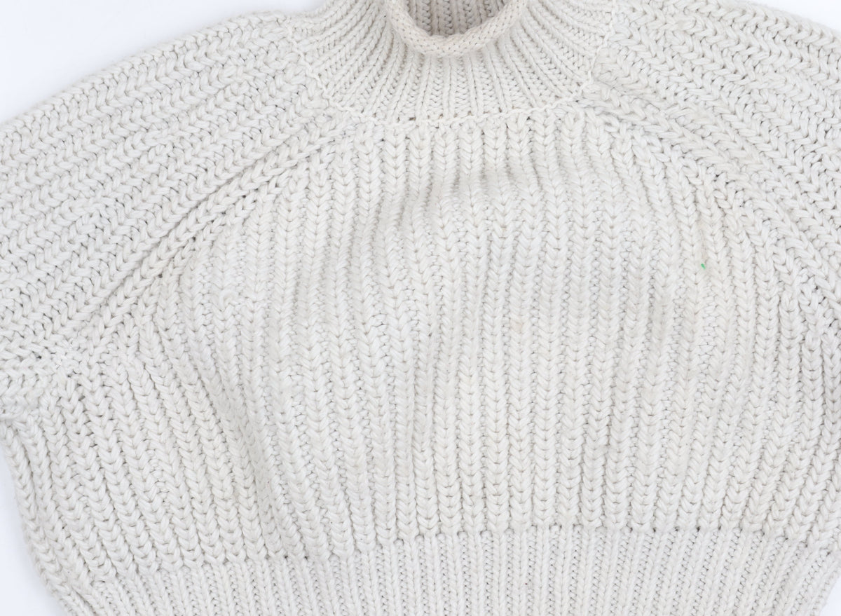 Womens UK Size S H&M White Pullover Jumper