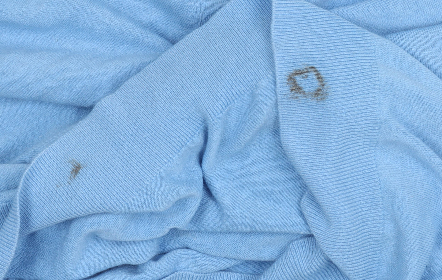 Marks and Spencer Blue V-Neck Men's Pullover XL Jumper