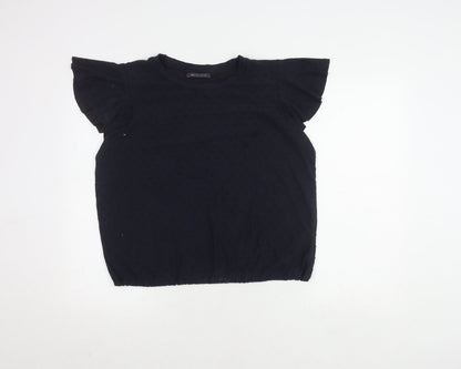 Womens UK Size 18 Marks and Spencer Black Basic Blouse