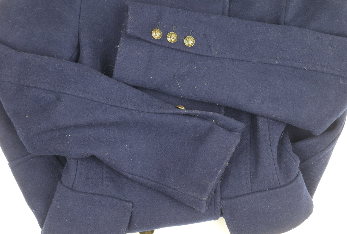 Womens UK Size S Zara Woman Blue Military Jacket