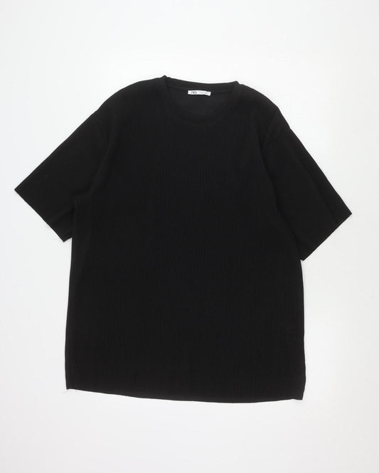 Zara Women's Black Top Large