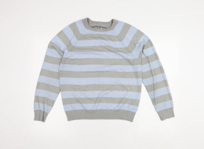 Unisex Adults UK Size S River Island Multicoloured Pullover Jumper