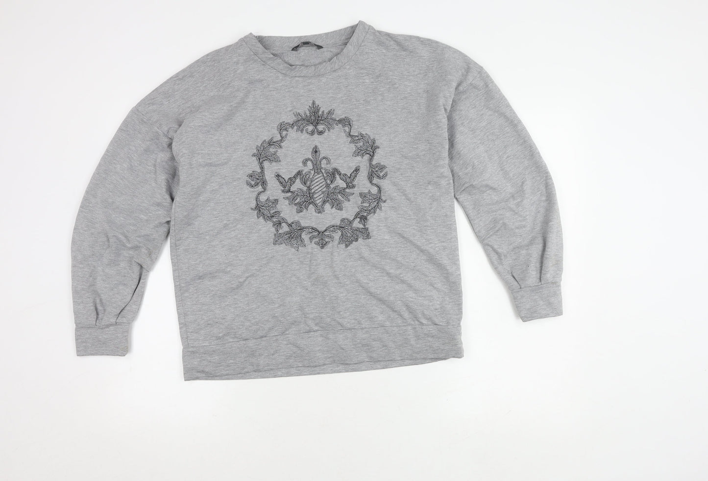 Womens UK Size 12 NEXT Grey Pullover Jumper