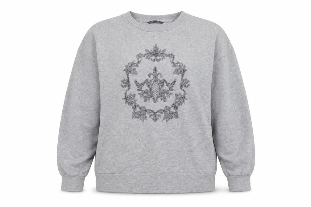 Womens UK Size 12 NEXT Grey Pullover Jumper
