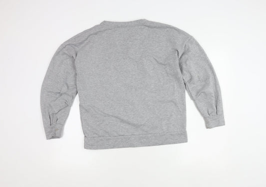 Womens UK Size 12 NEXT Grey Pullover Jumper