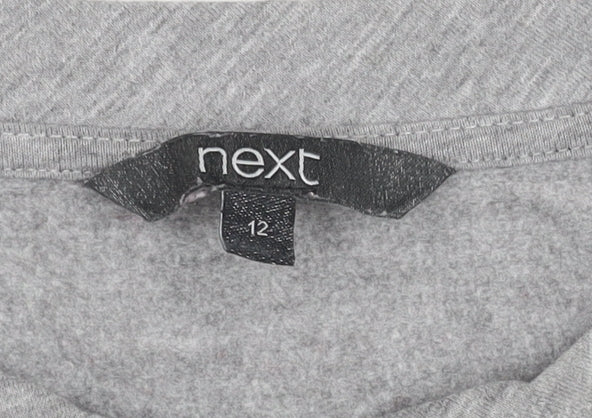 Womens UK Size 12 NEXT Grey Pullover Jumper