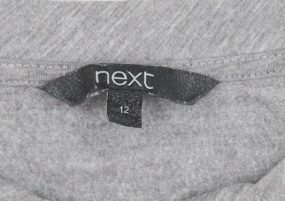 Womens UK Size 12 NEXT Grey Pullover Jumper