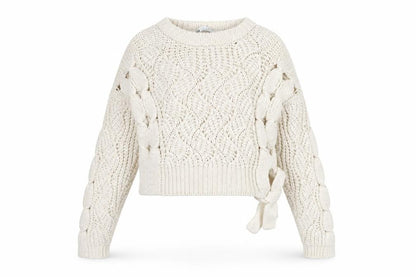 Womens UK Size S Zara Ivory Pullover Jumper