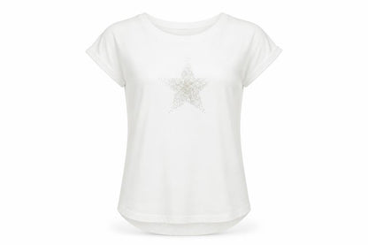 Womens UK Size 8 NEXT White Basic T-Shirt